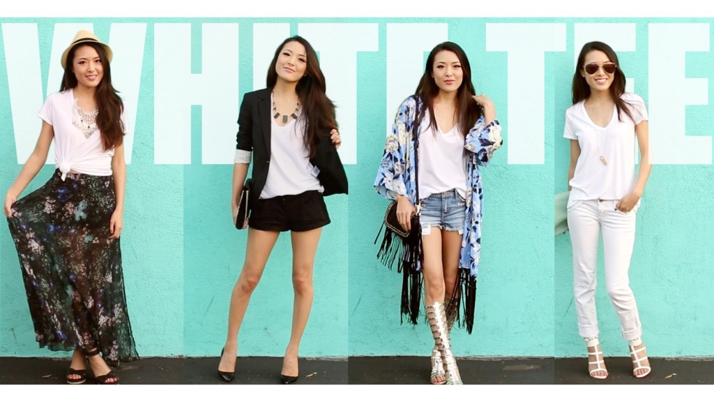 Look pretty with your t-shirt